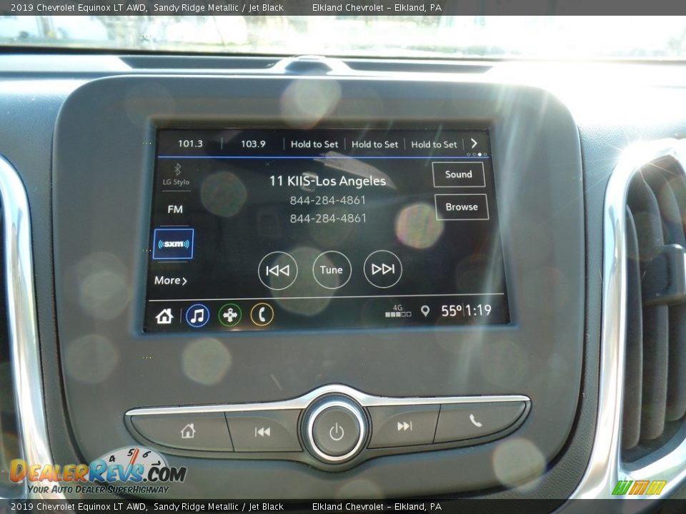 2019 Chevrolet Equinox LT AWD Sandy Ridge Metallic / Jet Black Photo #28