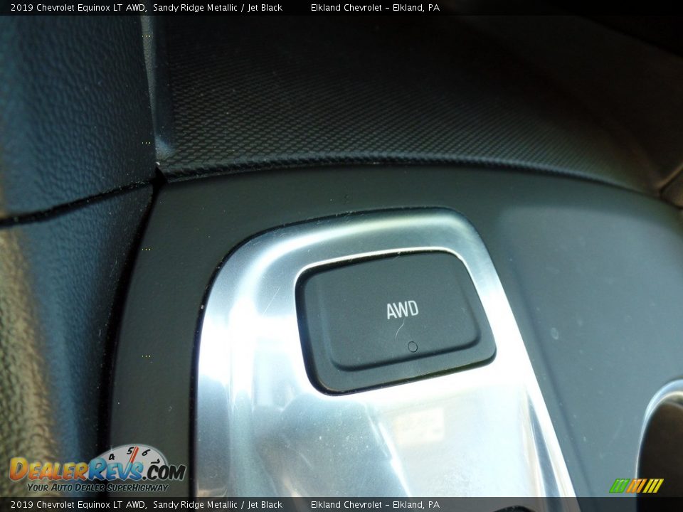 2019 Chevrolet Equinox LT AWD Sandy Ridge Metallic / Jet Black Photo #34