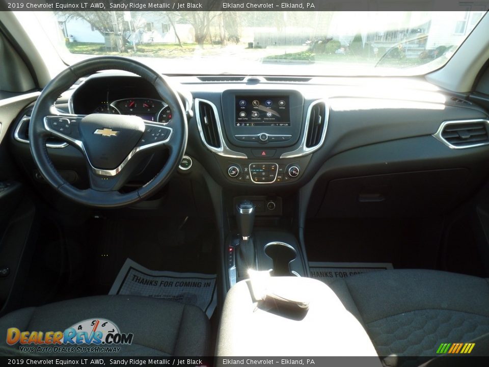 2019 Chevrolet Equinox LT AWD Sandy Ridge Metallic / Jet Black Photo #35