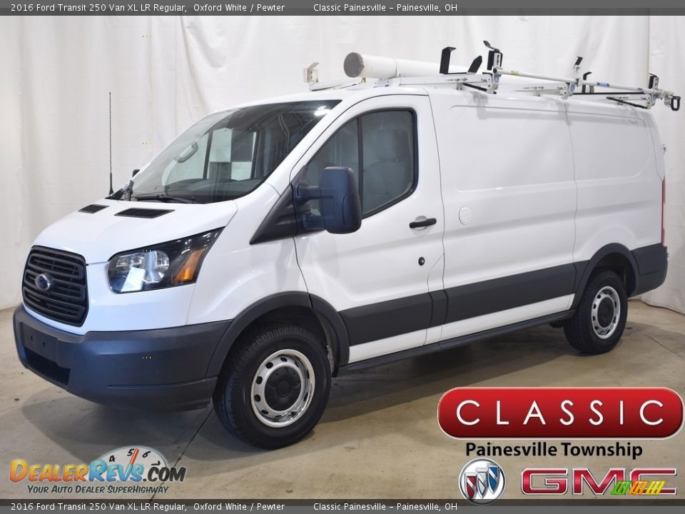 2016 Ford Transit 250 Van XL LR Regular Oxford White / Pewter Photo #1