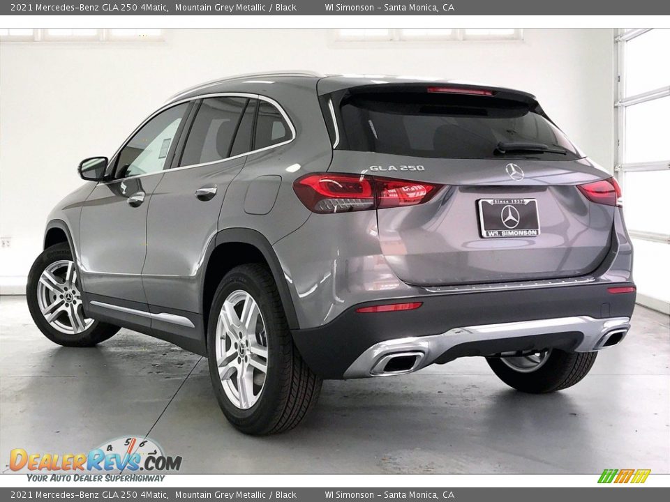 2021 Mercedes-Benz GLA 250 4Matic Mountain Grey Metallic / Black Photo #2