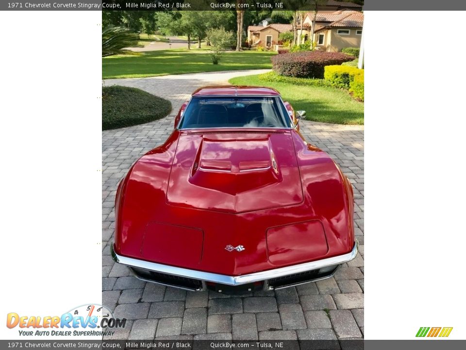 1971 Chevrolet Corvette Stingray Coupe Mille Miglia Red / Black Photo #3