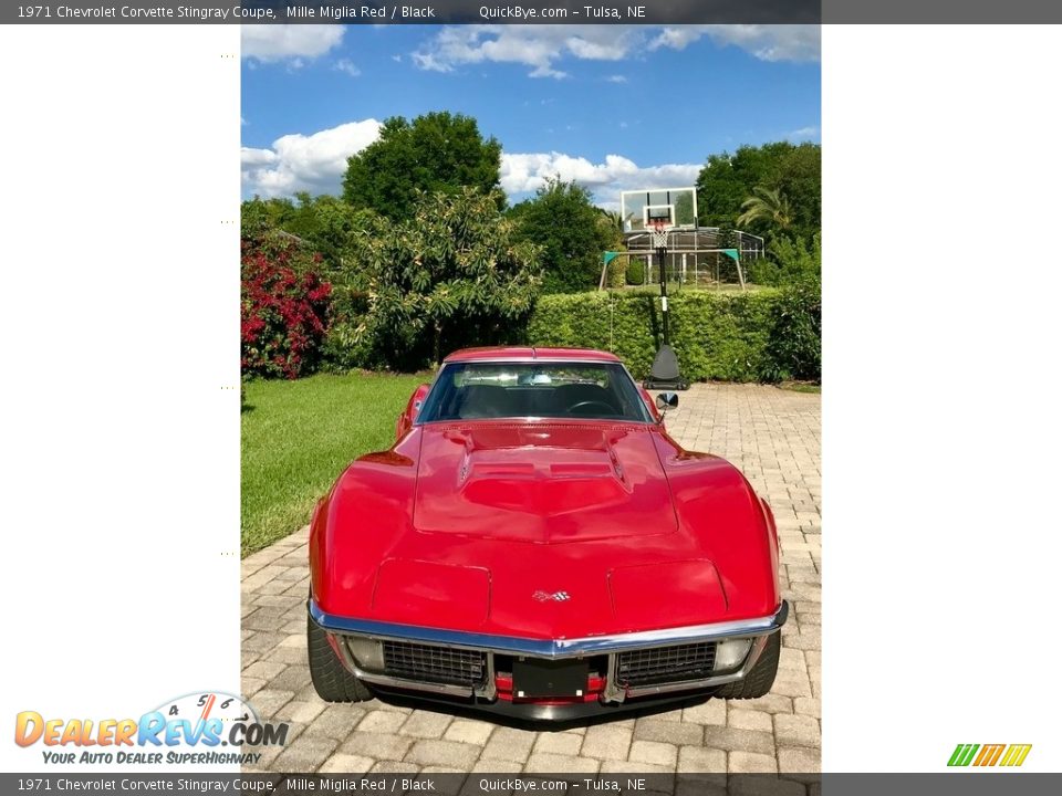 1971 Chevrolet Corvette Stingray Coupe Mille Miglia Red / Black Photo #4