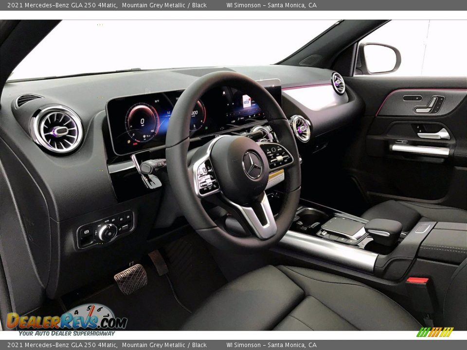 2021 Mercedes-Benz GLA 250 4Matic Mountain Grey Metallic / Black Photo #4