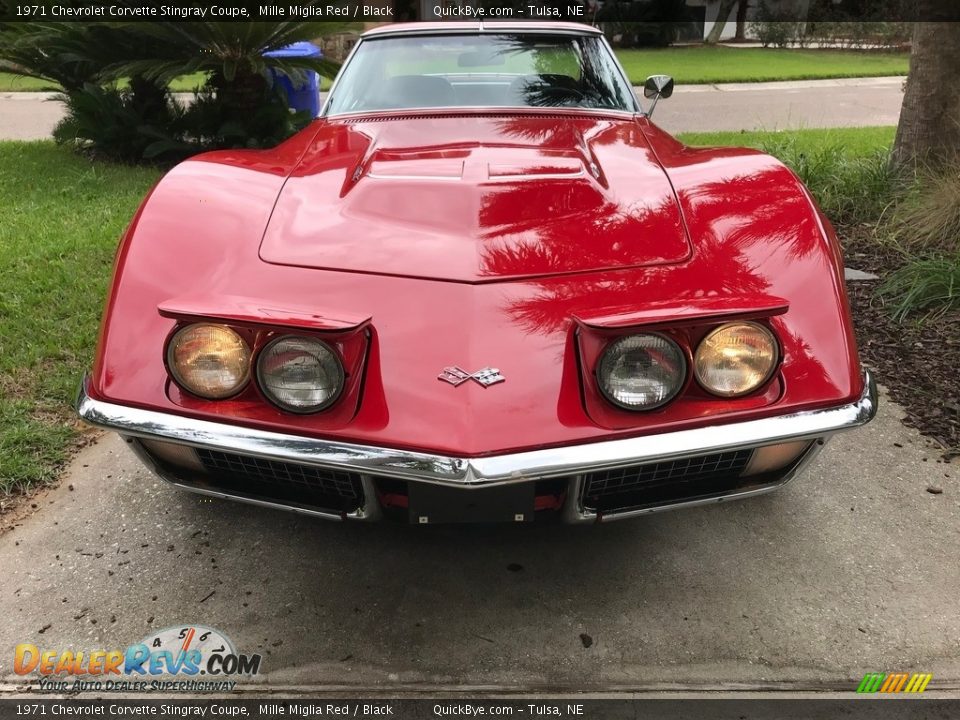 1971 Chevrolet Corvette Stingray Coupe Mille Miglia Red / Black Photo #5