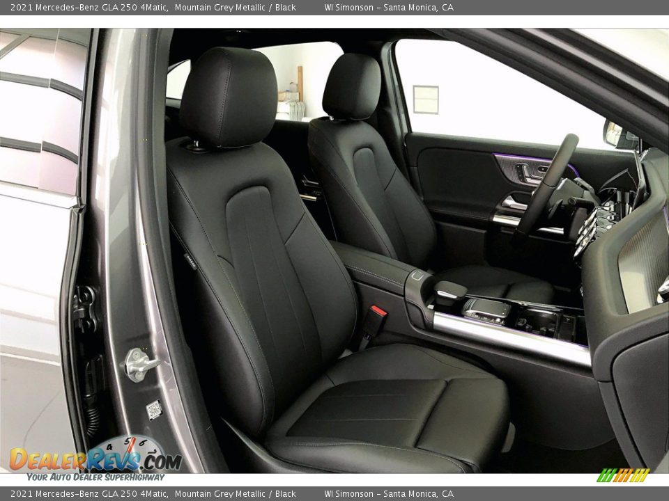 2021 Mercedes-Benz GLA 250 4Matic Mountain Grey Metallic / Black Photo #5