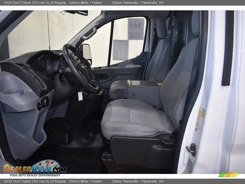 2016 Ford Transit 250 Van XL LR Regular Oxford White / Pewter Photo #7
