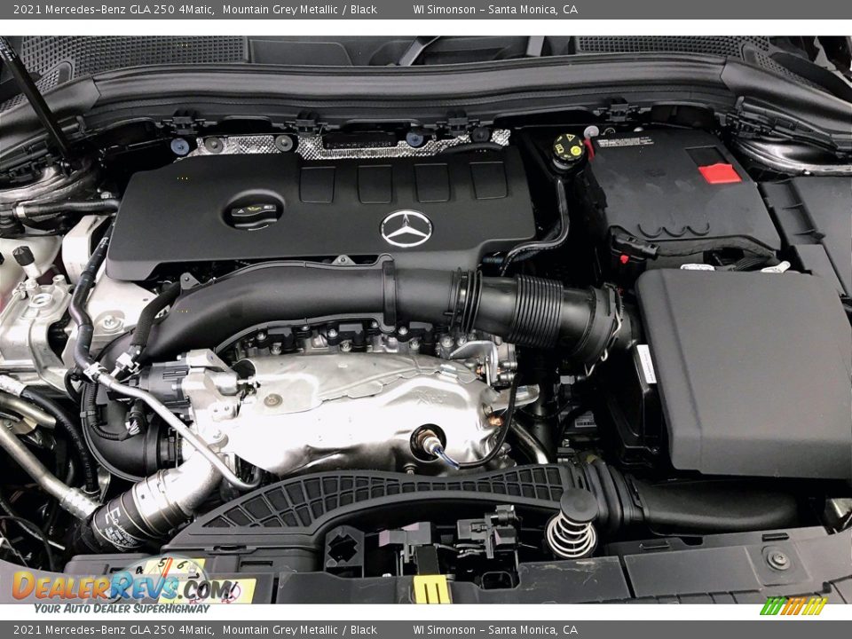 2021 Mercedes-Benz GLA 250 4Matic 2.0 Liter Turbocharged DOHC 16-Valve VVT 4 Cylinder Engine Photo #8