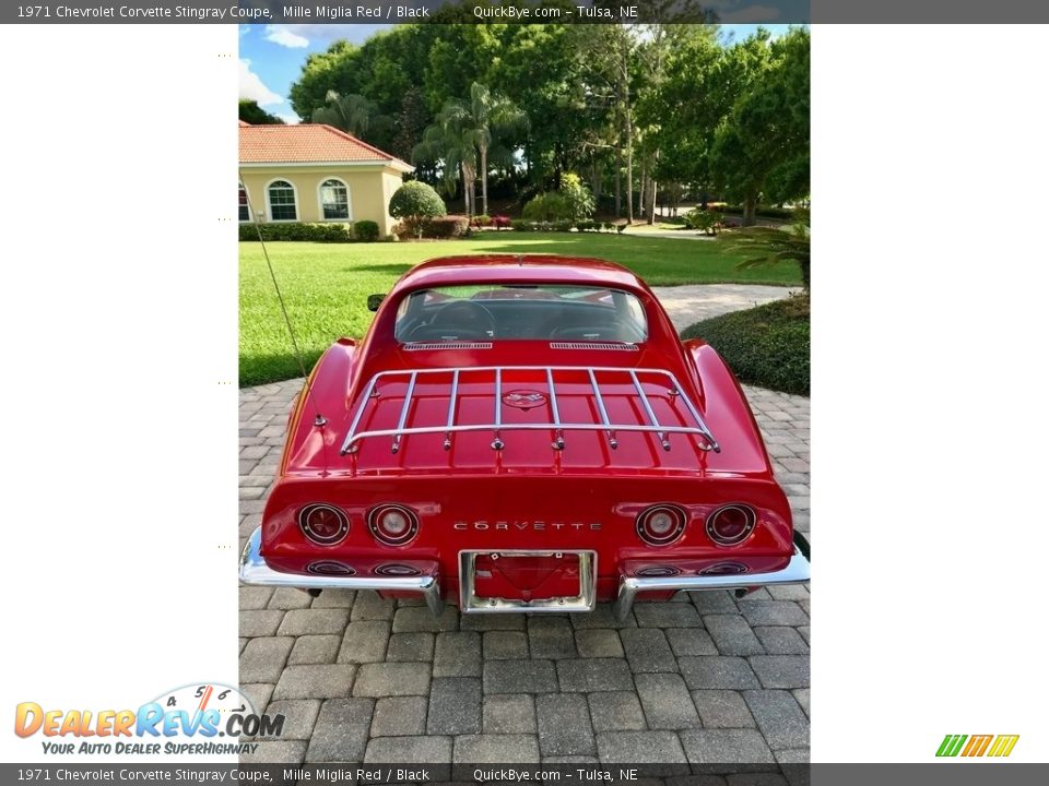 1971 Chevrolet Corvette Stingray Coupe Mille Miglia Red / Black Photo #10