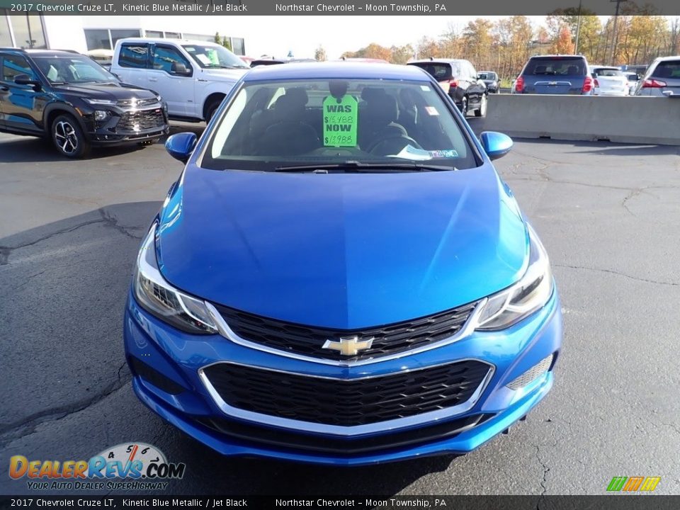 2017 Chevrolet Cruze LT Kinetic Blue Metallic / Jet Black Photo #13