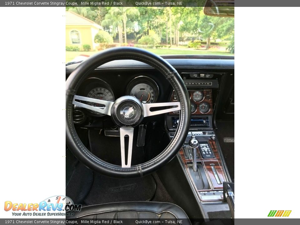 1971 Chevrolet Corvette Stingray Coupe Mille Miglia Red / Black Photo #14