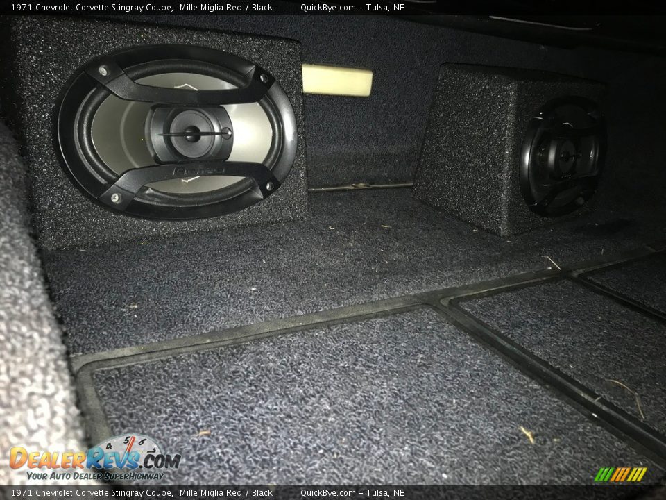 1971 Chevrolet Corvette Stingray Coupe Mille Miglia Red / Black Photo #16