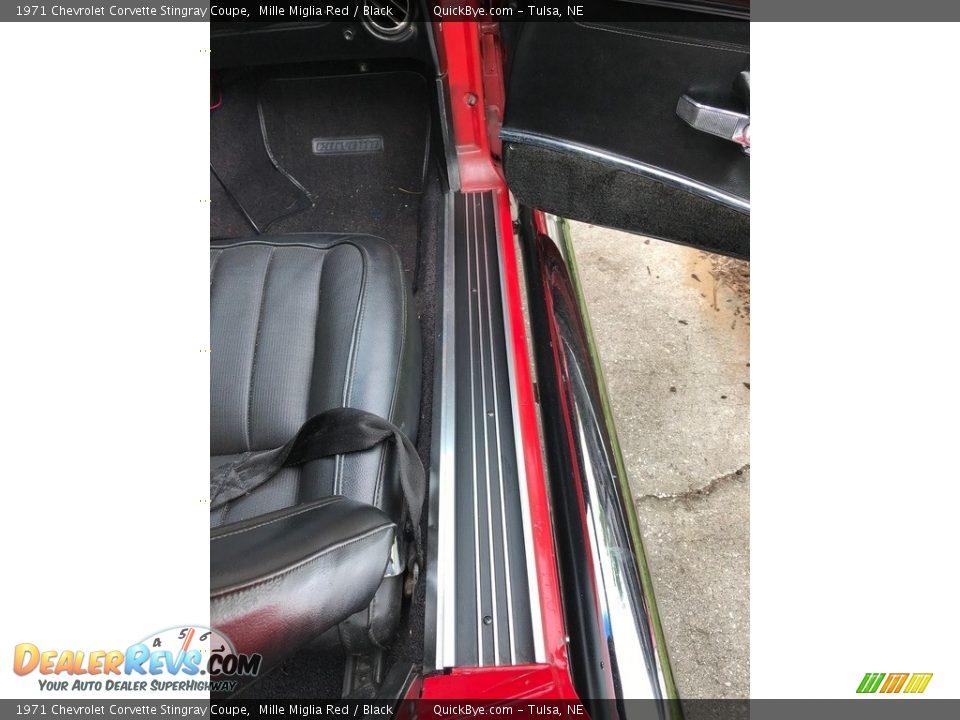 1971 Chevrolet Corvette Stingray Coupe Mille Miglia Red / Black Photo #17