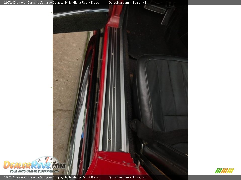 1971 Chevrolet Corvette Stingray Coupe Mille Miglia Red / Black Photo #18