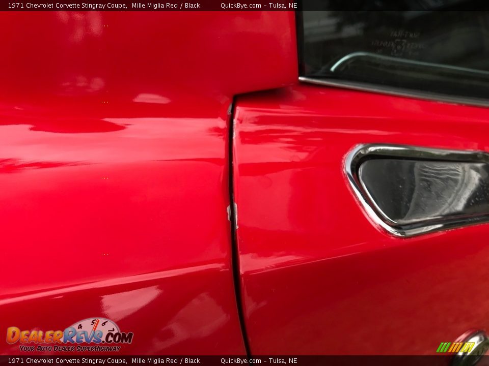 1971 Chevrolet Corvette Stingray Coupe Mille Miglia Red / Black Photo #21