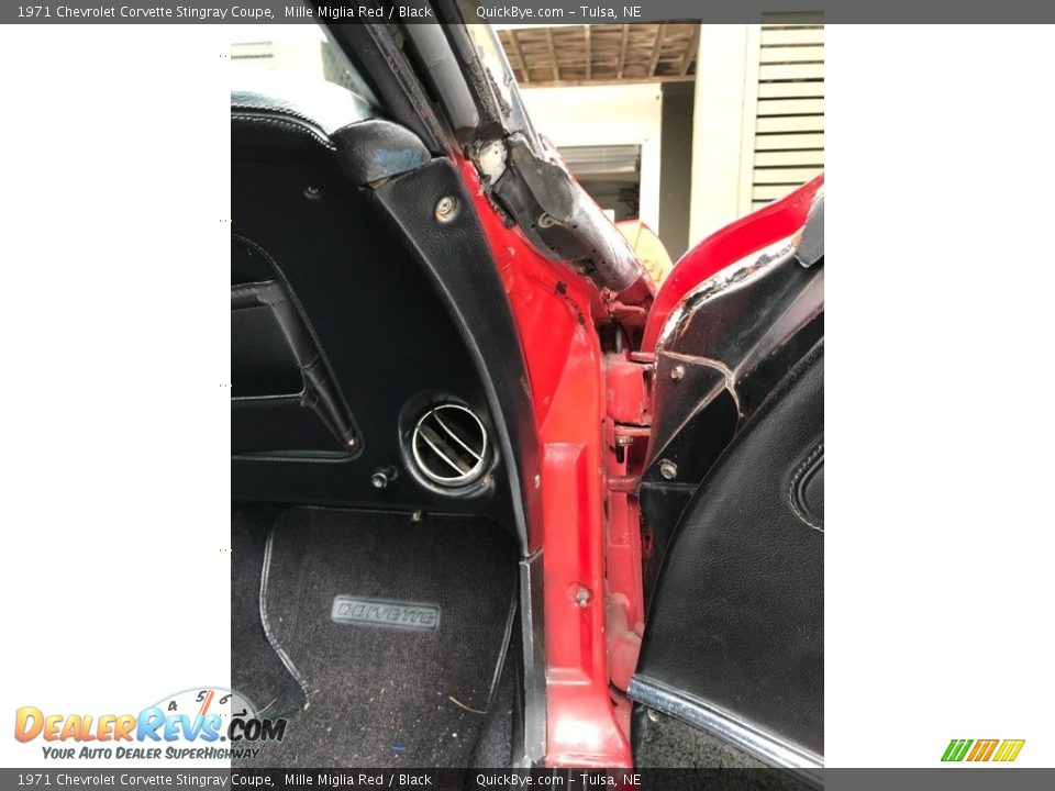 1971 Chevrolet Corvette Stingray Coupe Mille Miglia Red / Black Photo #22