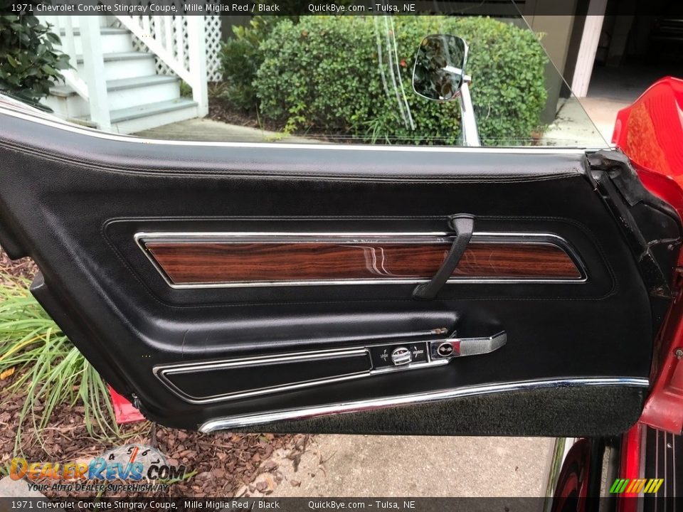 1971 Chevrolet Corvette Stingray Coupe Mille Miglia Red / Black Photo #24