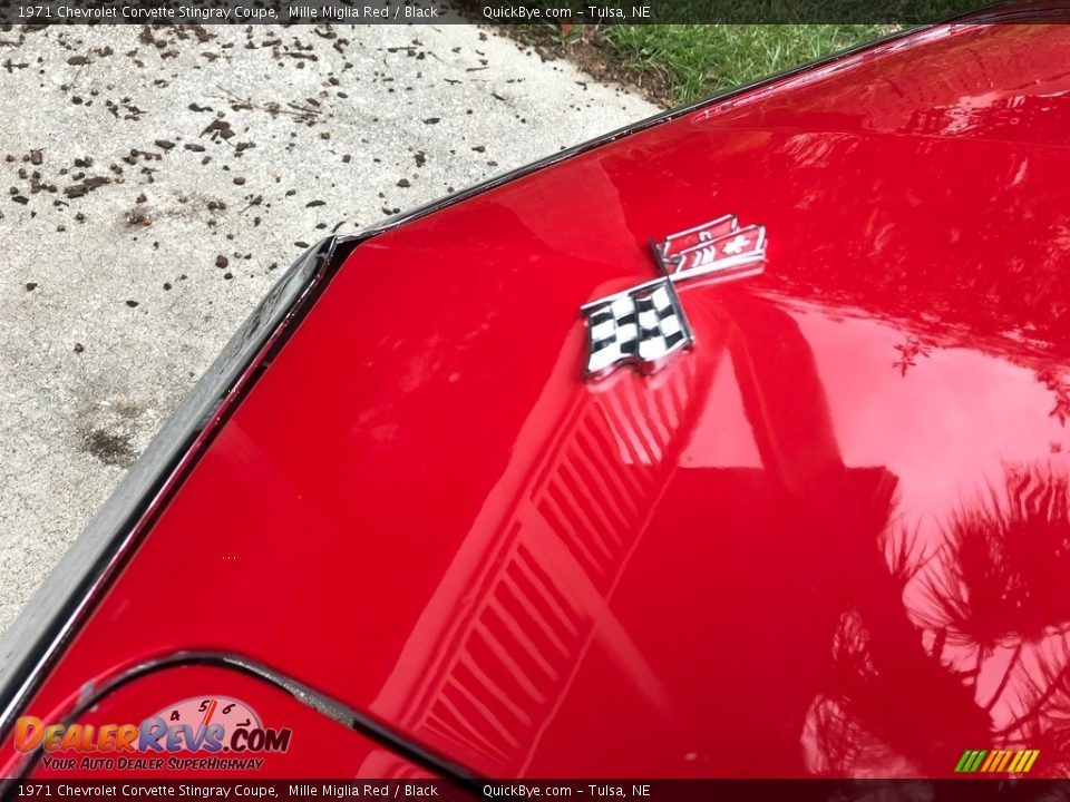 1971 Chevrolet Corvette Stingray Coupe Mille Miglia Red / Black Photo #30