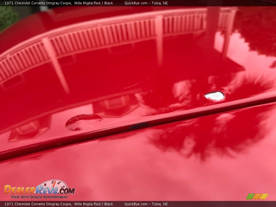 1971 Chevrolet Corvette Stingray Coupe Mille Miglia Red / Black Photo #31