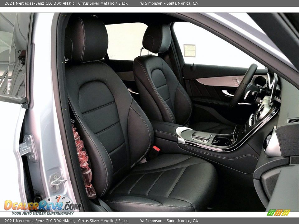 2021 Mercedes-Benz GLC 300 4Matic Cirrus Silver Metallic / Black Photo #5