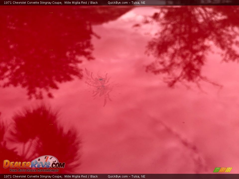 1971 Chevrolet Corvette Stingray Coupe Mille Miglia Red / Black Photo #32