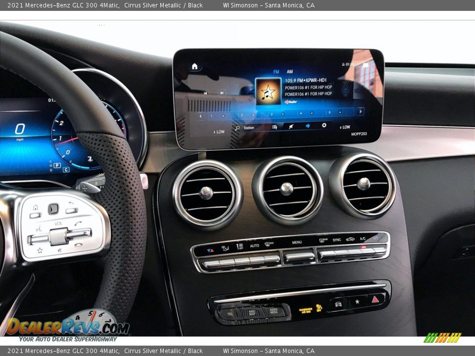 Controls of 2021 Mercedes-Benz GLC 300 4Matic Photo #6