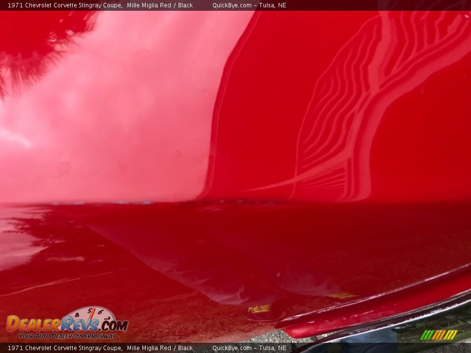 1971 Chevrolet Corvette Stingray Coupe Mille Miglia Red / Black Photo #33