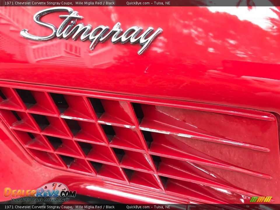 1971 Chevrolet Corvette Stingray Coupe Mille Miglia Red / Black Photo #34