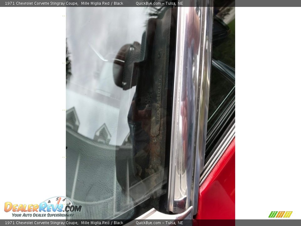 1971 Chevrolet Corvette Stingray Coupe Mille Miglia Red / Black Photo #35
