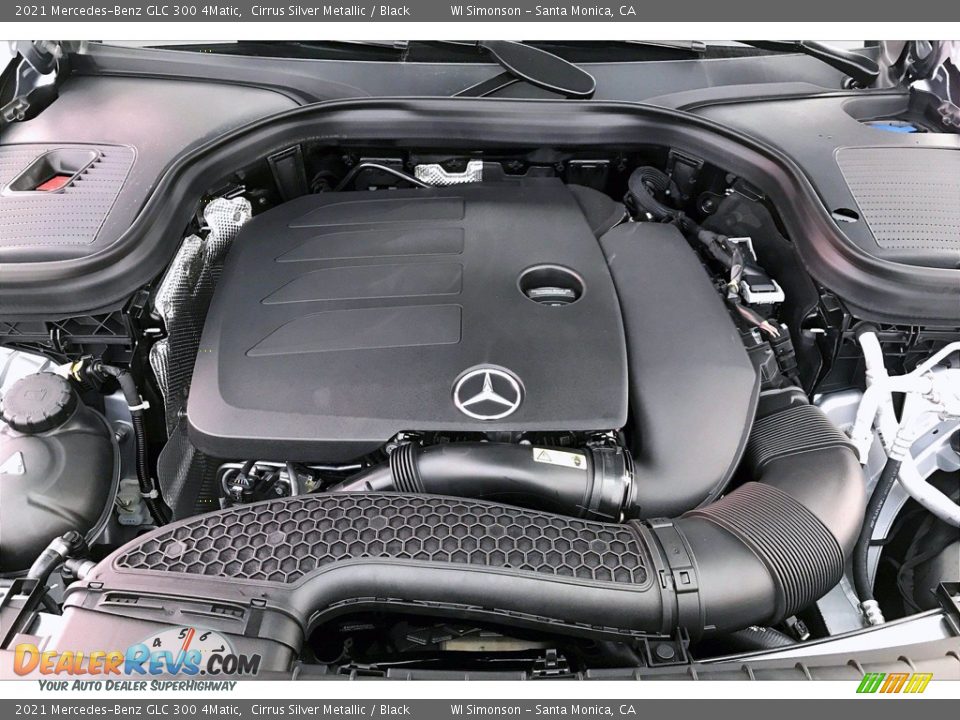 2021 Mercedes-Benz GLC 300 4Matic 2.0 Liter Turbocharged DOHC 16-Valve VVT Inline 4 Cylinder Engine Photo #8