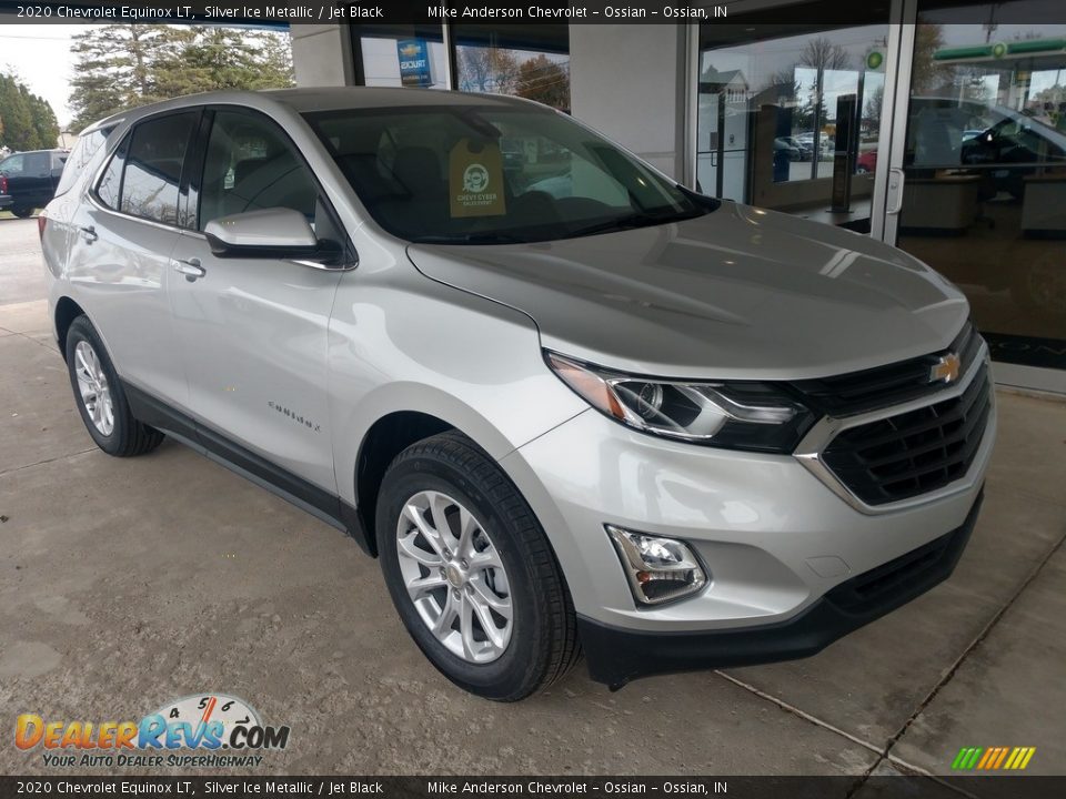 2020 Chevrolet Equinox LT Silver Ice Metallic / Jet Black Photo #2