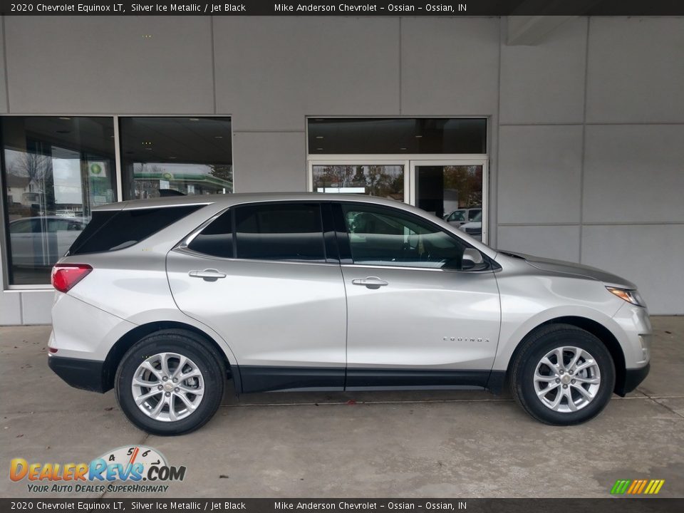 2020 Chevrolet Equinox LT Silver Ice Metallic / Jet Black Photo #3