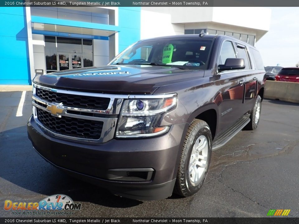 2016 Chevrolet Suburban LS 4WD Tungsten Metallic / Jet Black Photo #2