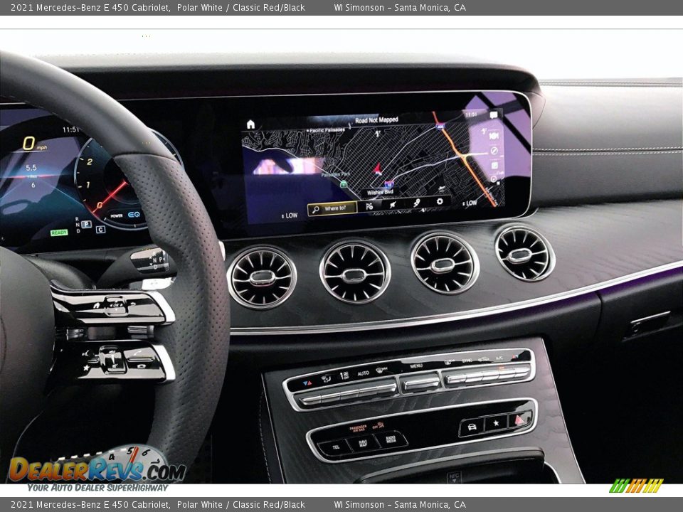 Controls of 2021 Mercedes-Benz E 450 Cabriolet Photo #6