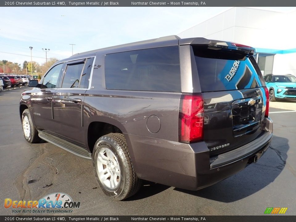 2016 Chevrolet Suburban LS 4WD Tungsten Metallic / Jet Black Photo #4