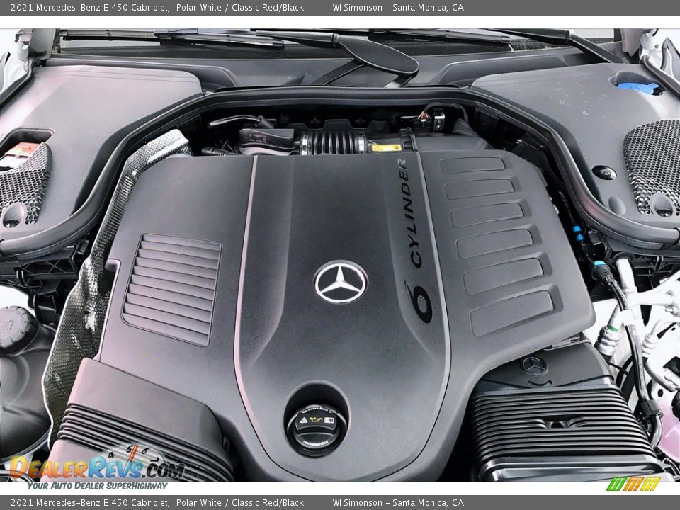 2021 Mercedes-Benz E 450 Cabriolet 3.0 Liter Turbocharged DOHC 24-Valve VVT Inline 6 Cylinder w/EQ Boost Engine Photo #8