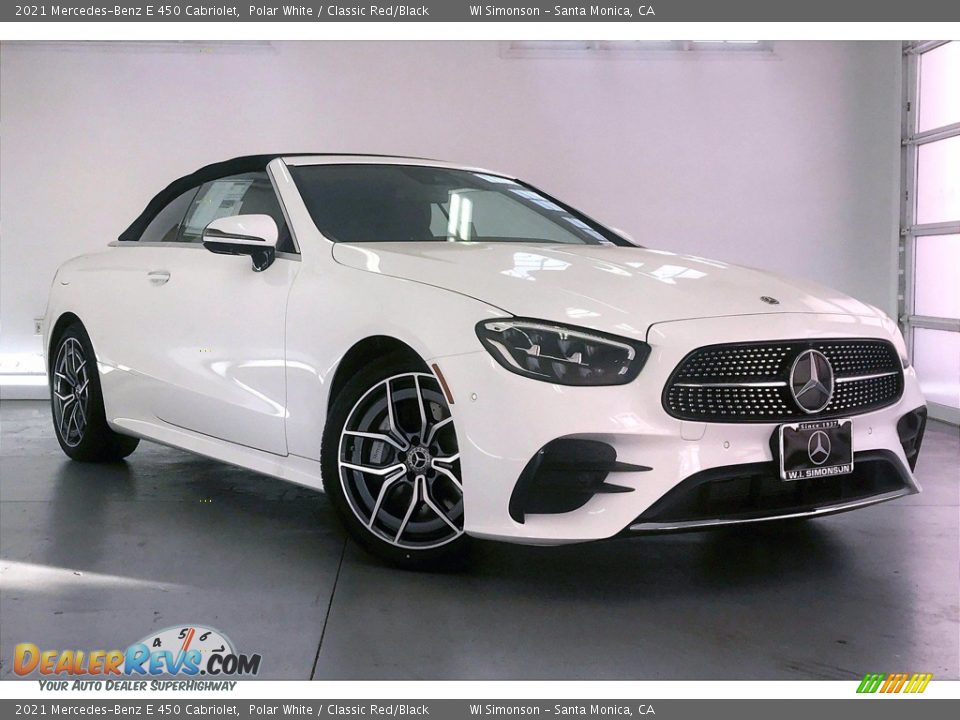 Front 3/4 View of 2021 Mercedes-Benz E 450 Cabriolet Photo #12