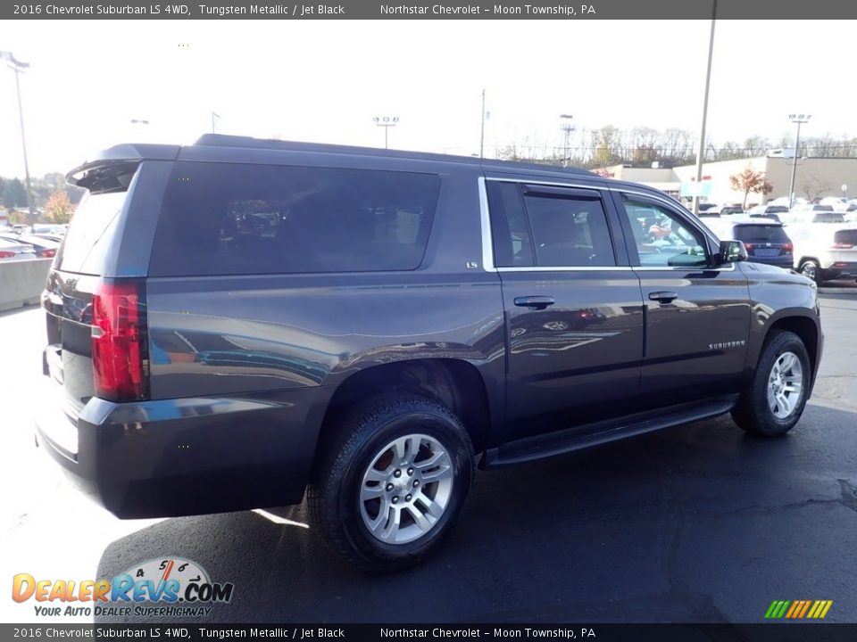 2016 Chevrolet Suburban LS 4WD Tungsten Metallic / Jet Black Photo #9