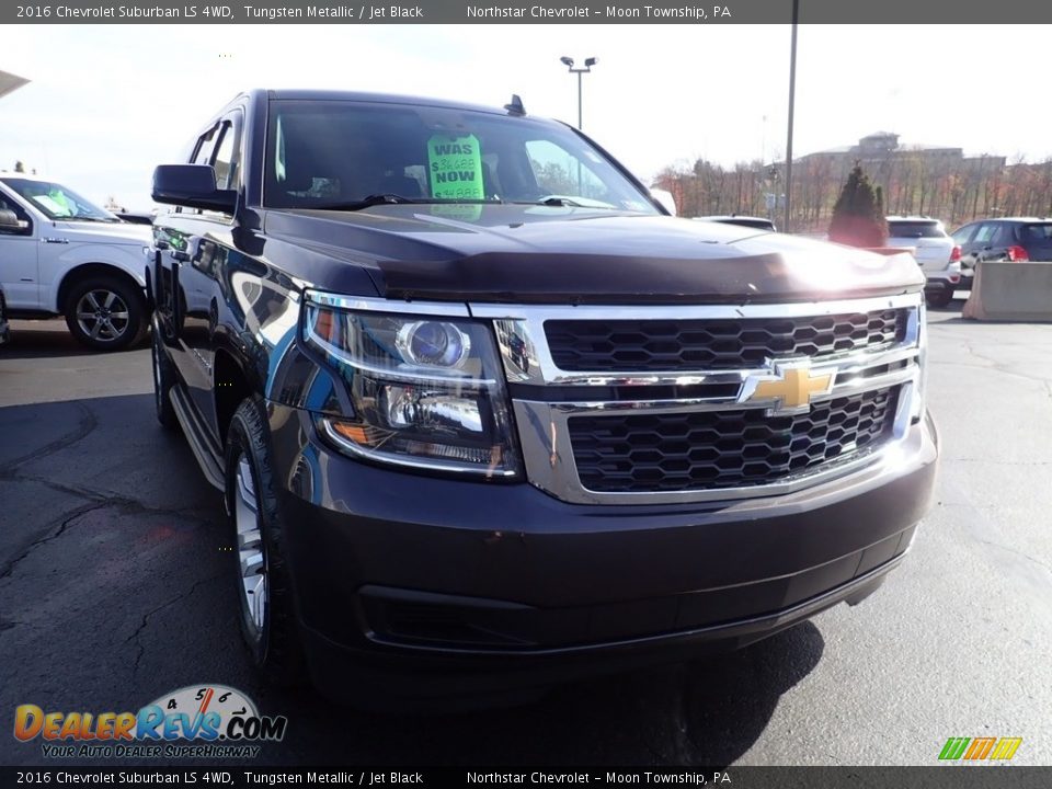 2016 Chevrolet Suburban LS 4WD Tungsten Metallic / Jet Black Photo #12