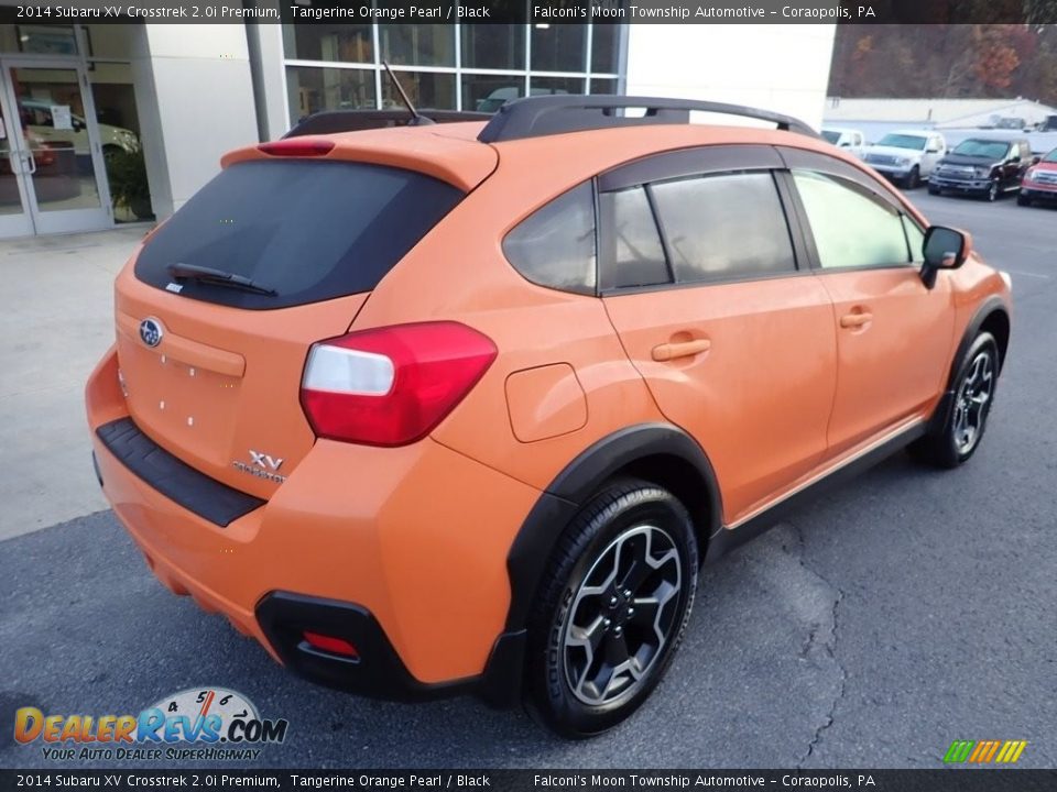 2014 Subaru XV Crosstrek 2.0i Premium Tangerine Orange Pearl / Black Photo #2