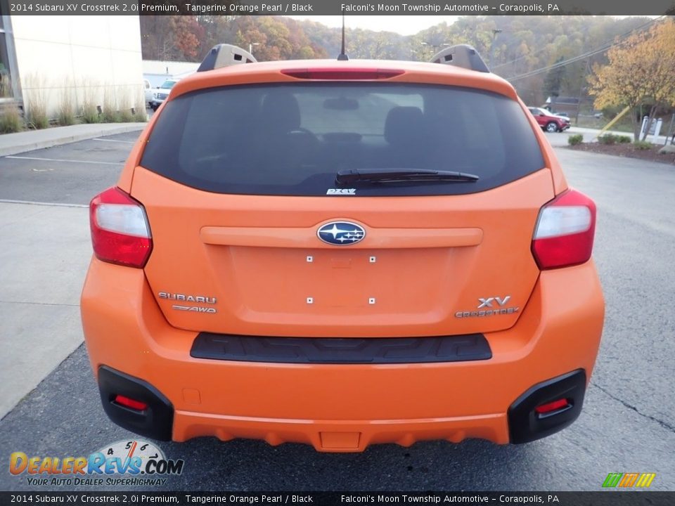 2014 Subaru XV Crosstrek 2.0i Premium Tangerine Orange Pearl / Black Photo #3