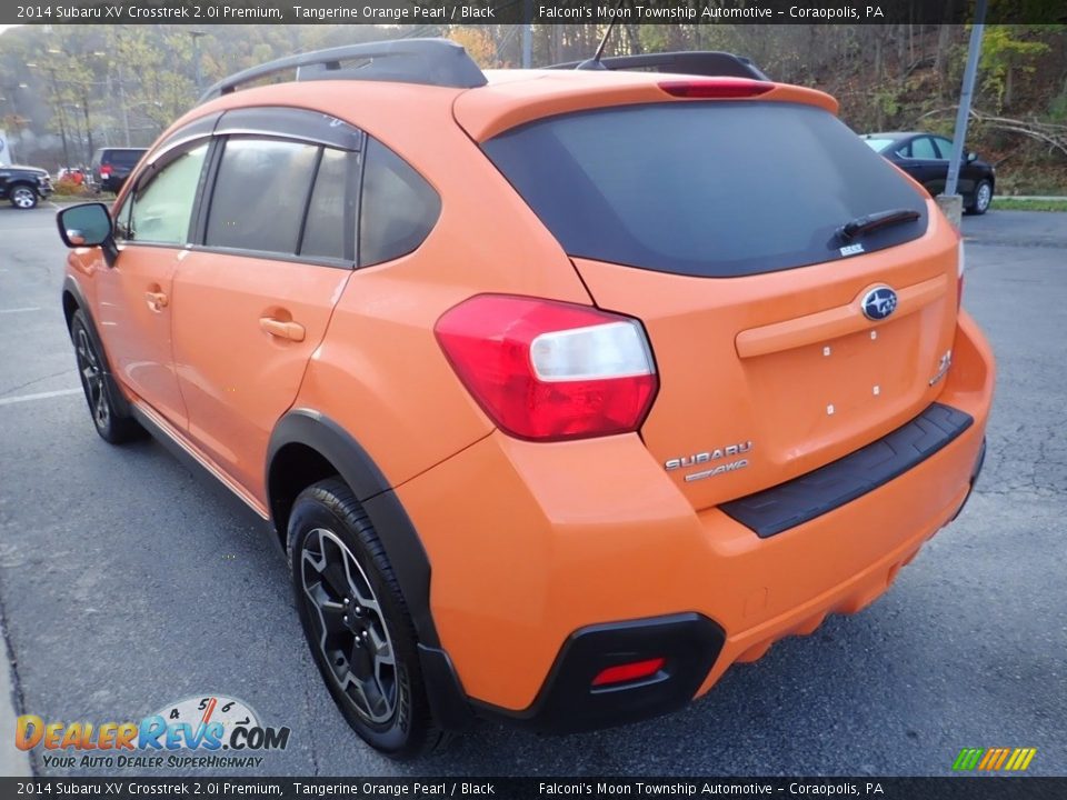 2014 Subaru XV Crosstrek 2.0i Premium Tangerine Orange Pearl / Black Photo #5