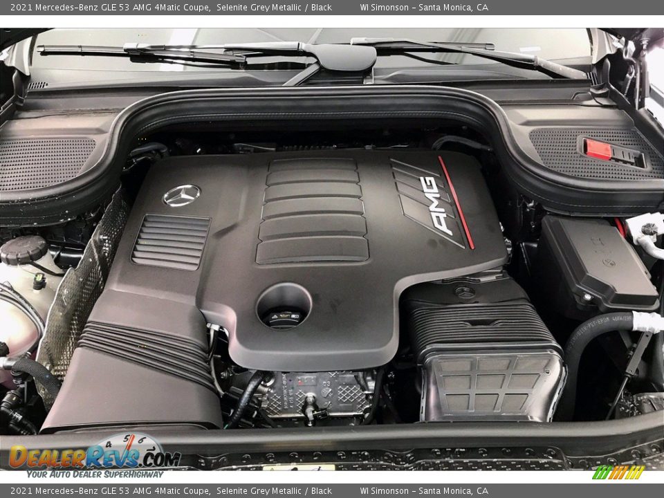 2021 Mercedes-Benz GLE 53 AMG 4Matic Coupe Selenite Grey Metallic / Black Photo #8
