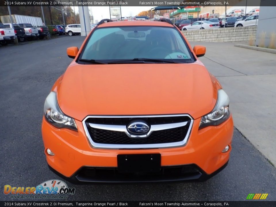 2014 Subaru XV Crosstrek 2.0i Premium Tangerine Orange Pearl / Black Photo #8