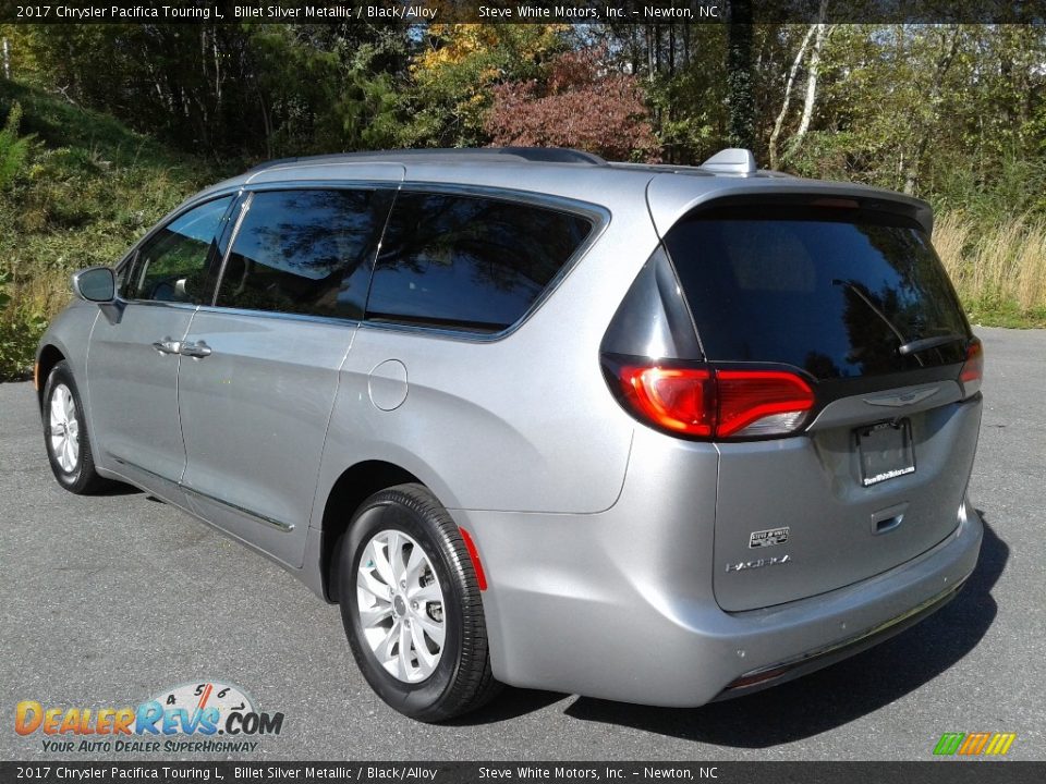 2017 Chrysler Pacifica Touring L Billet Silver Metallic / Black/Alloy Photo #8