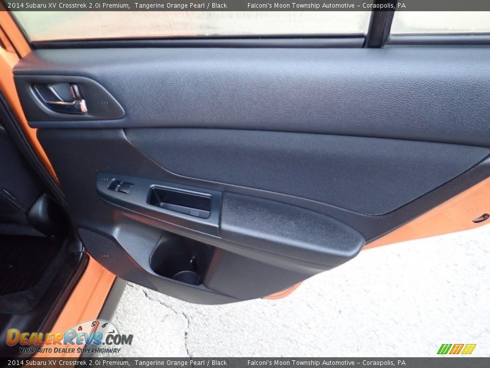 2014 Subaru XV Crosstrek 2.0i Premium Tangerine Orange Pearl / Black Photo #15
