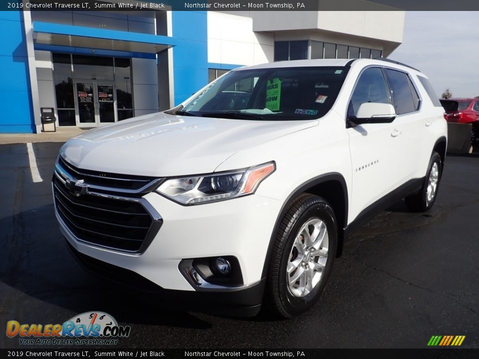 2019 Chevrolet Traverse LT Summit White / Jet Black Photo #2