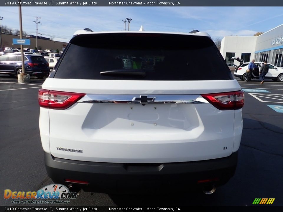 2019 Chevrolet Traverse LT Summit White / Jet Black Photo #6