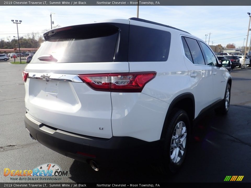 2019 Chevrolet Traverse LT Summit White / Jet Black Photo #8