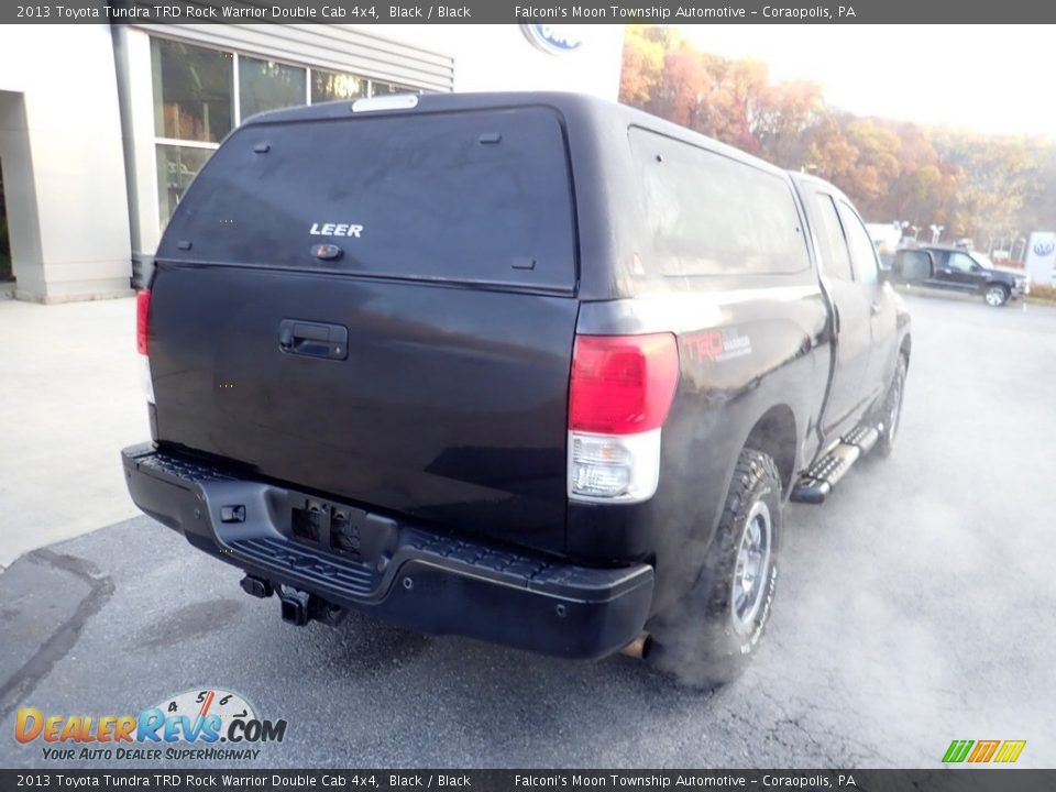 2013 Toyota Tundra TRD Rock Warrior Double Cab 4x4 Black / Black Photo #2